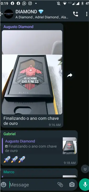 Resultado de membro da Diamond MasterGroup